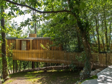 Cabañitas del Bosque - Cabanas Sen Barreiras - Cottages in Sacido, Galicia